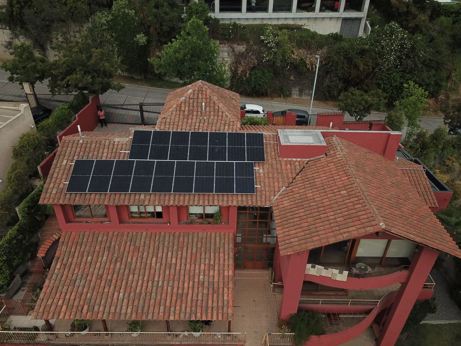 Sistema solar residencial premium en Las Condes